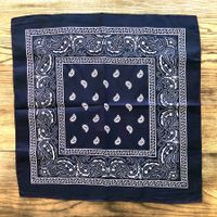 NEU Retro Bandana Nickituch dunkelblau