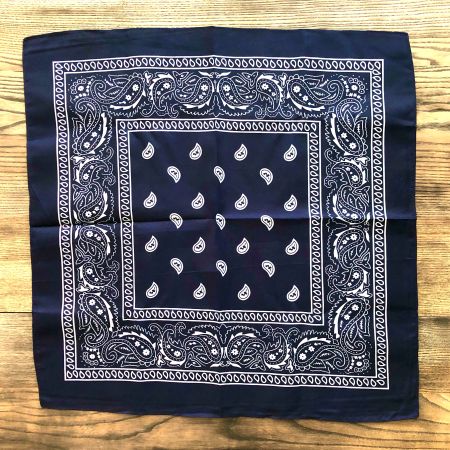 NEU Retro Bandana Nickituch dunkelblau