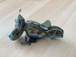 RARITÄT: Blechspielzeug Motorrad mit Schlüssel, Top Zustand!