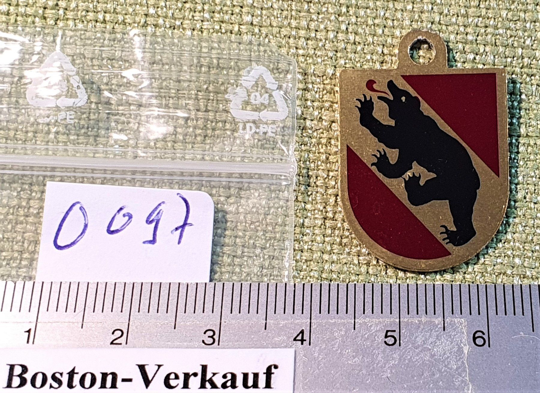 Ciondoli: O097 - Anhänger Kanton Bern – Usato da Reinach BL venduto da Boston-Verkauf 2