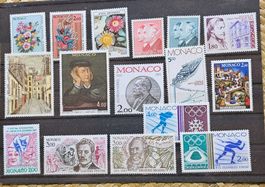 MONACO timbres neufs **