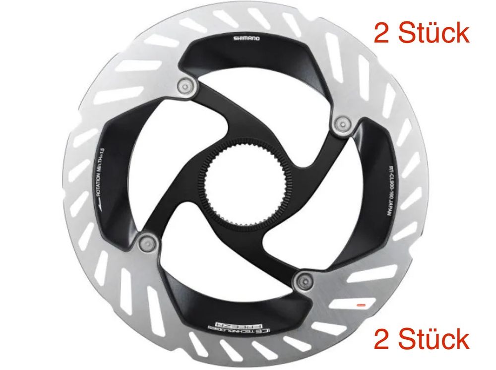 SRAM Centerline X Bremsscheibe – 160 Mm, 6-Loch, Schwarz, Aus Stahl, 2-teilig, Für Rennrad & Mountainbike
