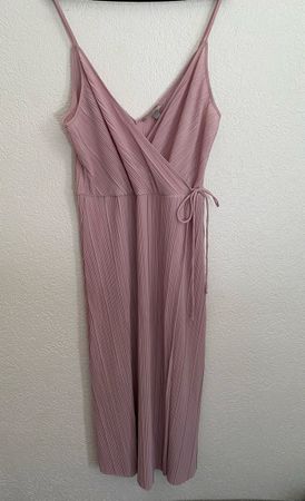 Robe H&M plissée rose taille 40/42