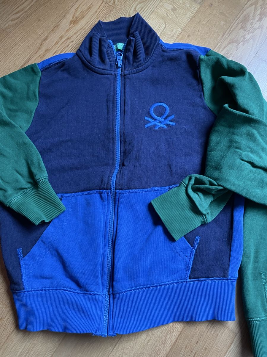 Benetton Maglioni & Felpe: 2x Benetton Sweatjacke,Gr. 130 – Usato da Bern venduto da brup 1