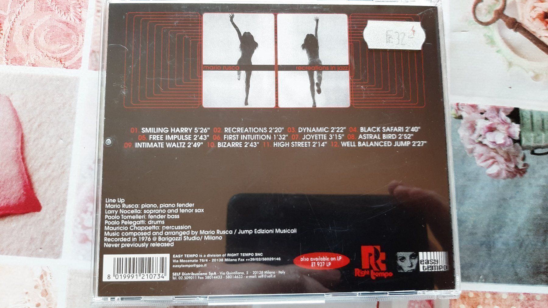 CDs: CD - Mario Rusca - Recreations in Jazz – Gebraucht aus Pully von bro_n52j 2