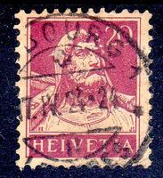 TELL BRUSTBILD 20 RP VOLLSTEMPEL FRIBOURG 1  17.IV.24-24 -88