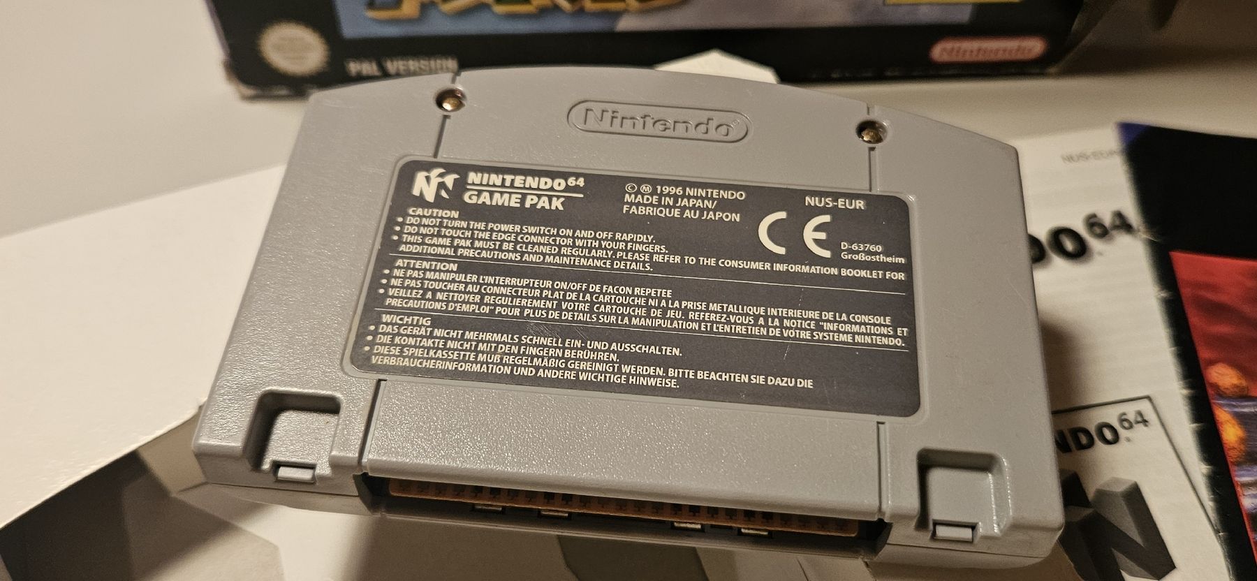 Nintendo Giochi: Super Mario 64, Nintendo 64 OVP – Usato da Belp venduto da Ginus85 7