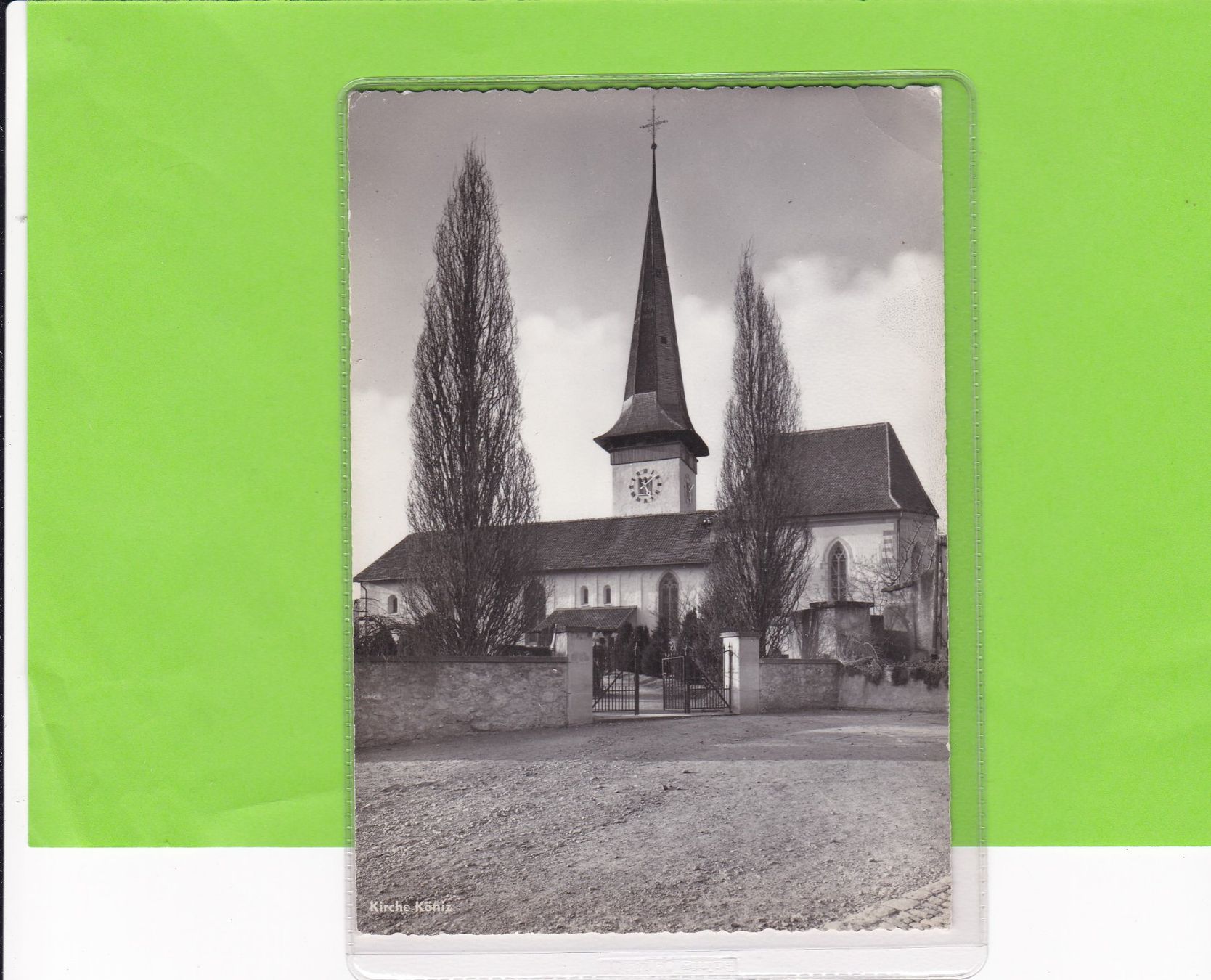 Ansichtskarten: Kirche Köniz – Gebraucht aus St. Peterzell von neckertal