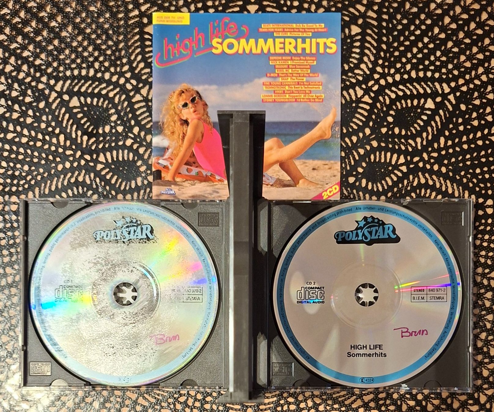 CD: High Life - Sommerhits, DE Hit Compilation Sampler CD 1990 – Usato da Schönenberg TG venduto da Gregolino76 2