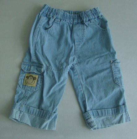 ++ leichte Jeans / Hose in blau ++ Gr. 74 ++