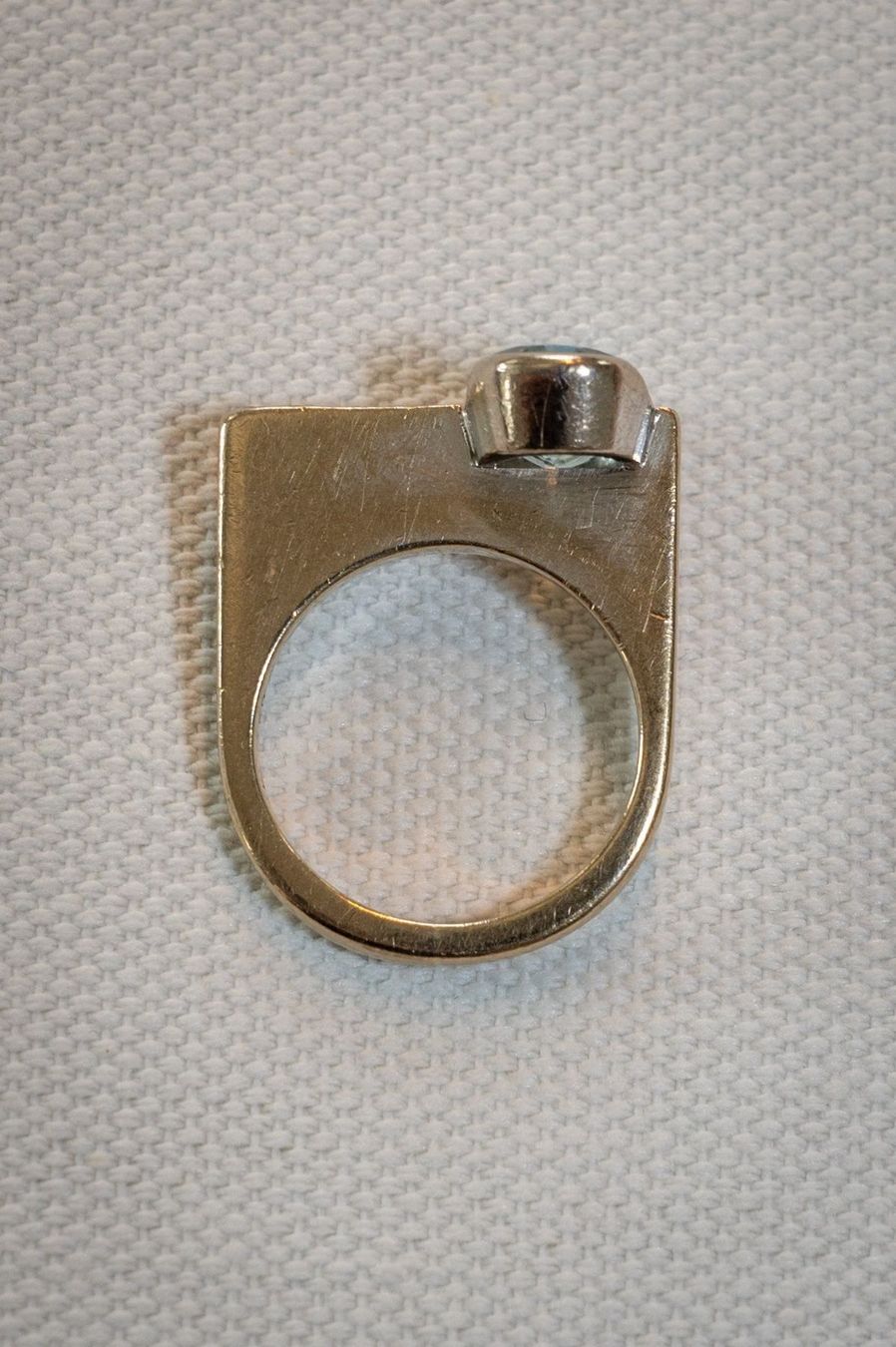 Anelli: Ring 750 Weissgold mit Brillanten – Usato da Baden venduto da JoramvK 4