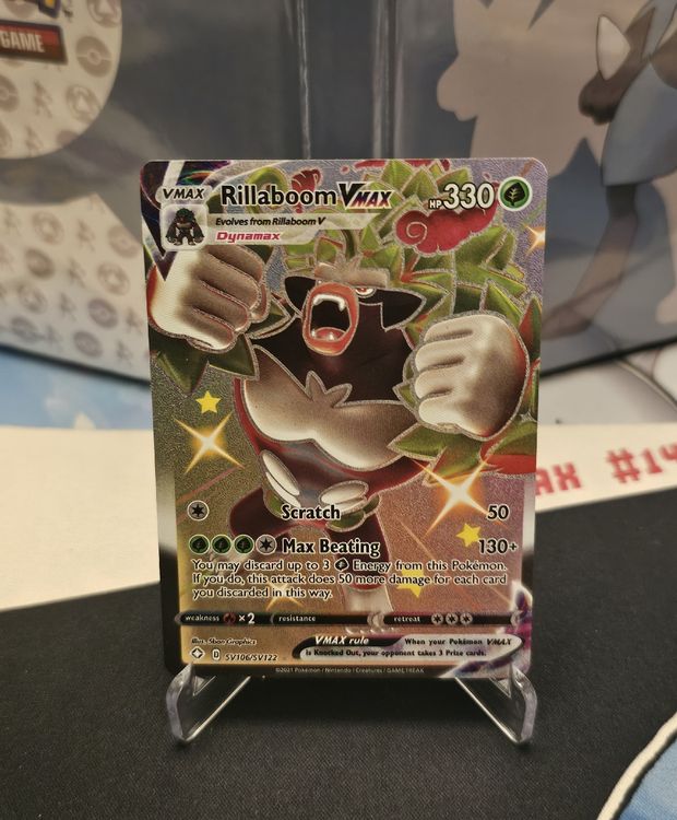 Rillaboom Vmax Shiny Rare (Gebraucht) in Wolfwil für CHF 1 – mit ...