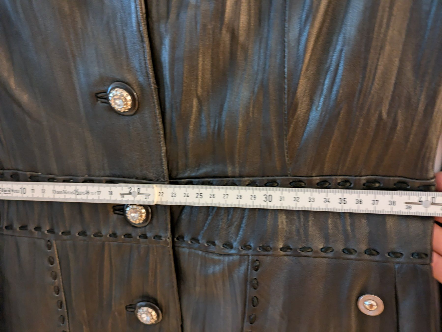 Cappotti: Leder Mantel Gr. S Neu – Nuovo (secondo la descrizione) da Benken SG venduto da olga81 3