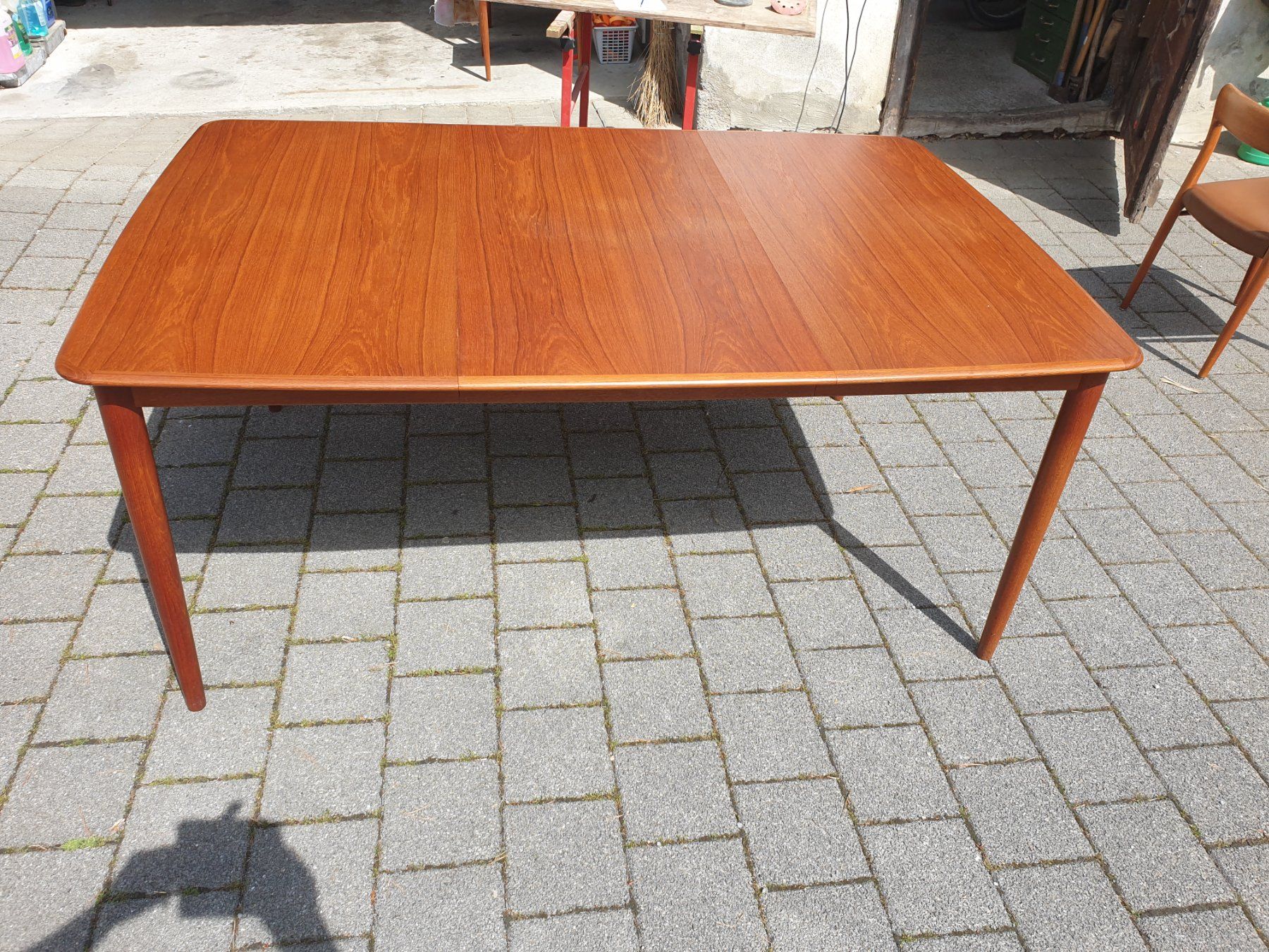 Tavoli: Grosser Teak Tisch von Rosengren Hansen – Usato da rebstein venduto da spacy73 3