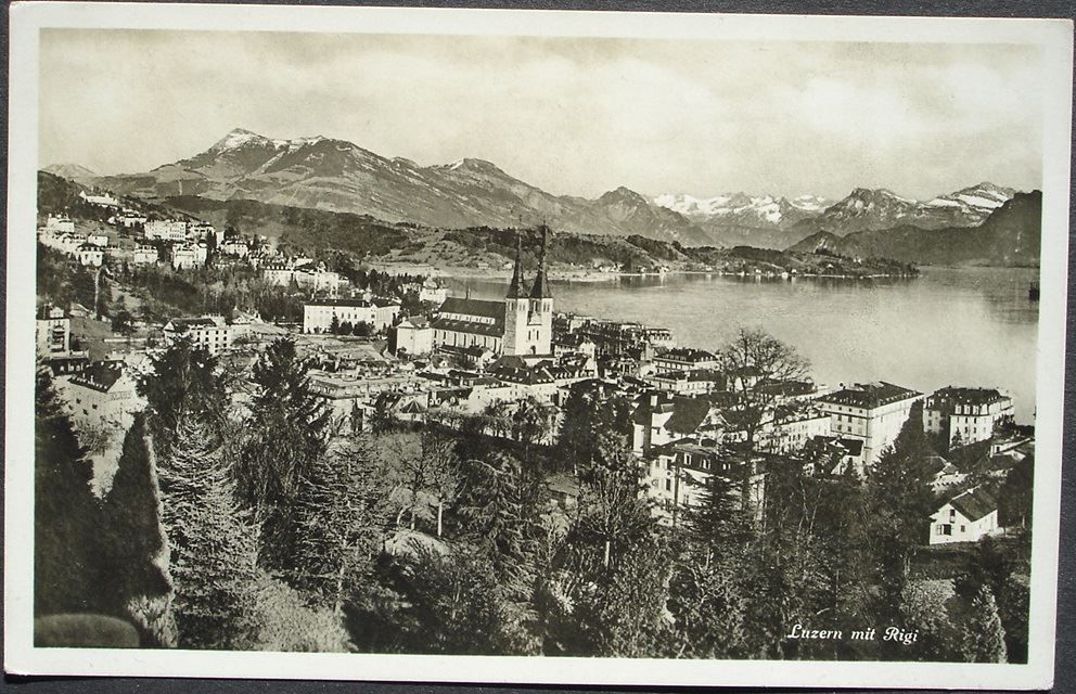 Cartes postales: LUZERN mit Rigi, Nr. 2946 – D'occasion à Jona par philajona
