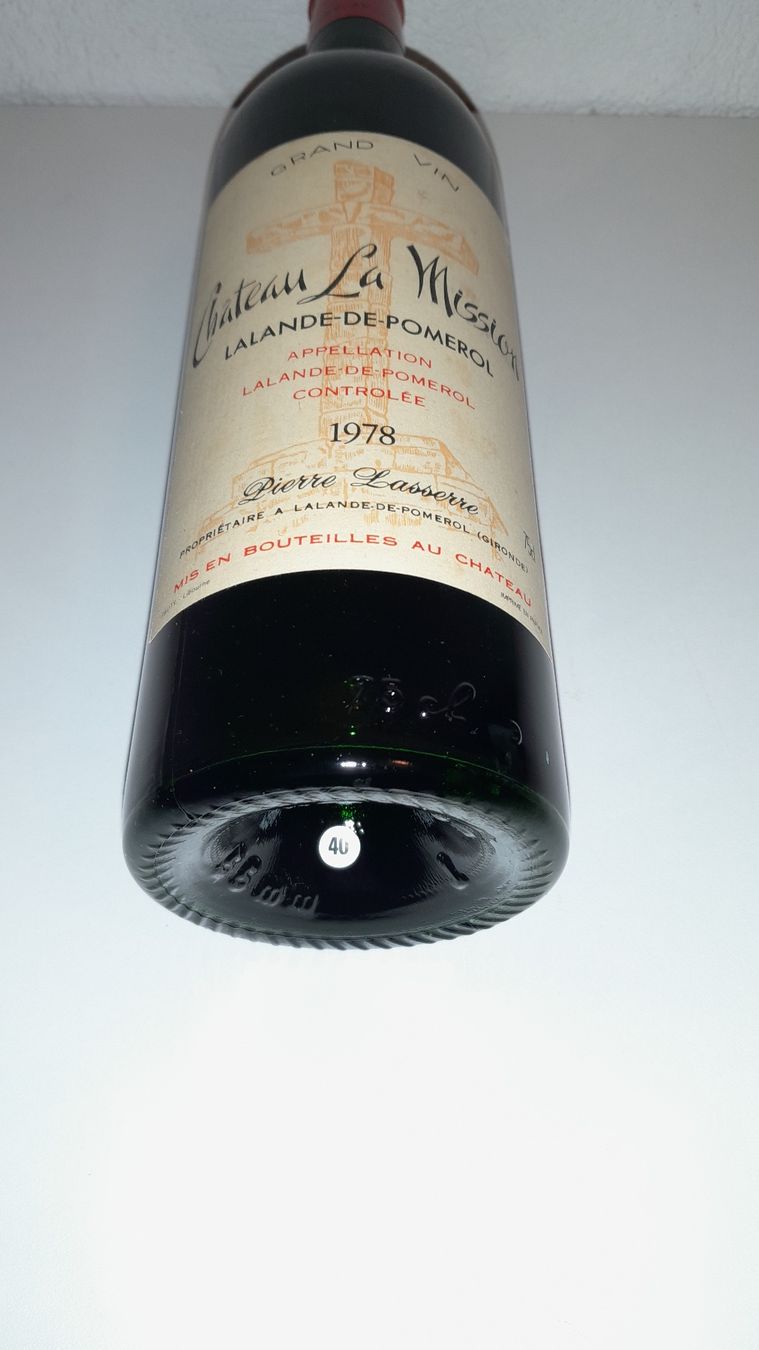 Vino: 1978 Château LA MISSION  1978 – Nuovo (secondo la descrizione) da Venthône venduto da achos 3