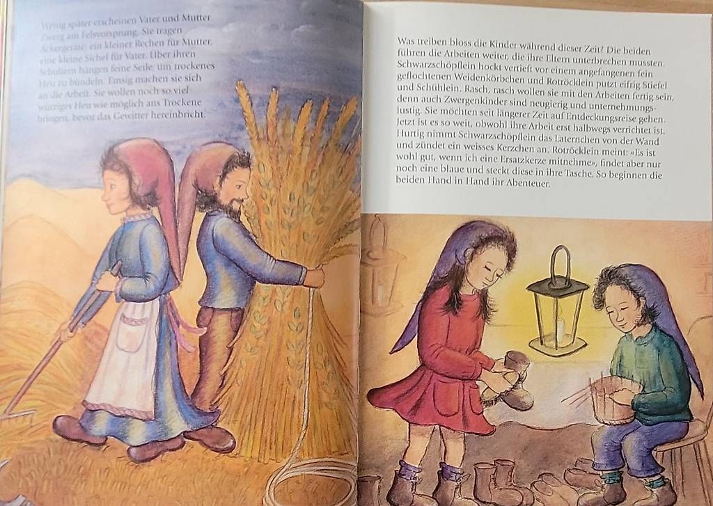 Libri: Bilderbuch, Rotröcklein und Schwarzschöpflein... – Usato da Lostorf venduto da Takel 1