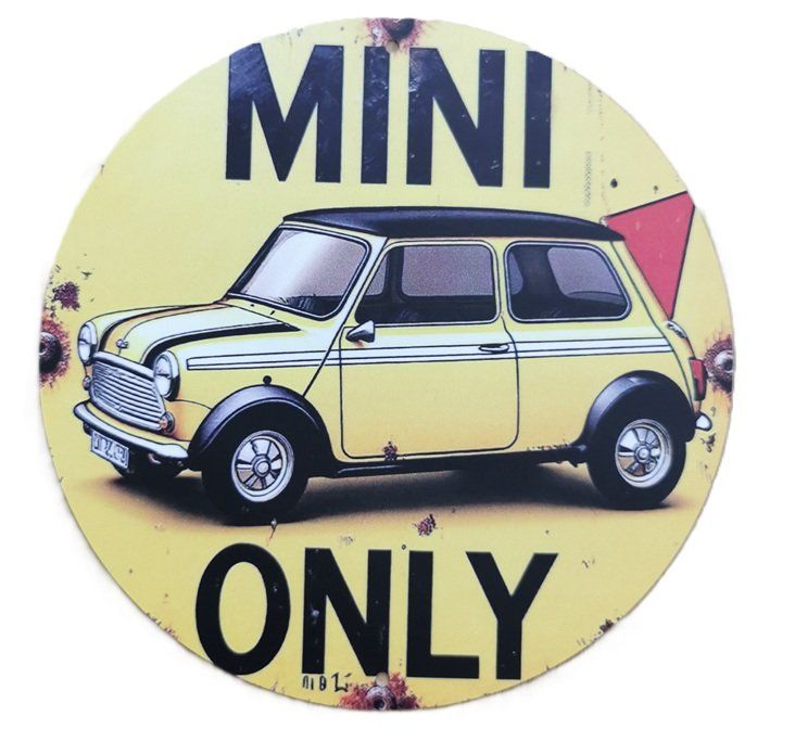 Insegne: MINI only- Blechschild  (neu/OVP) – Nuovo e nell'imballaggio originale da Wilen b. Wollerau venduto da morethanmusic