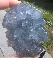 💙✨ Celestit Rohstück – Natürliche himmelblaue Kristallstufe