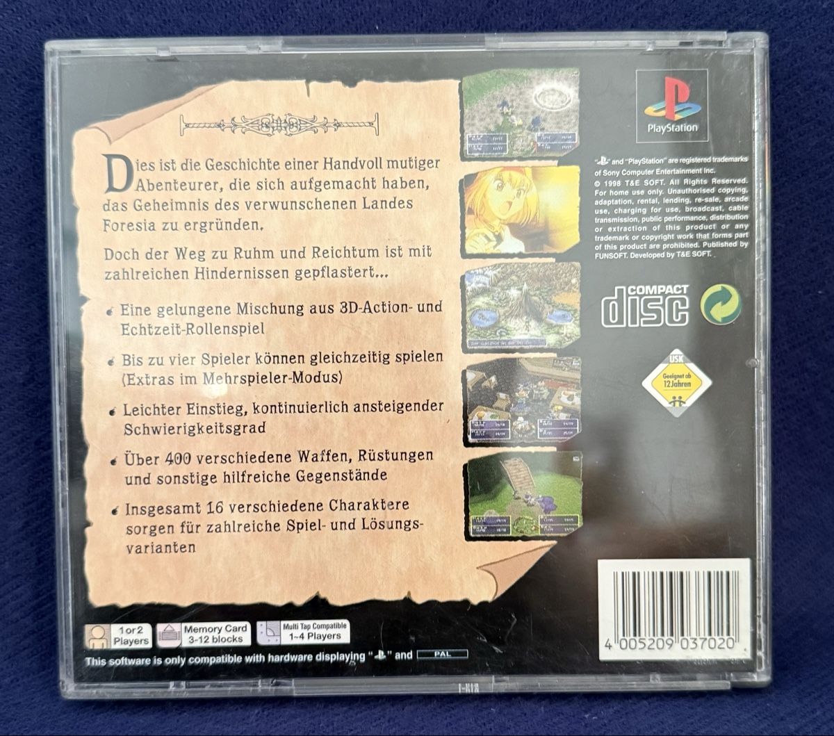 Sony Spiele: PS1 Blaze & Blade – Gebraucht aus Opfikon von Luis144 2