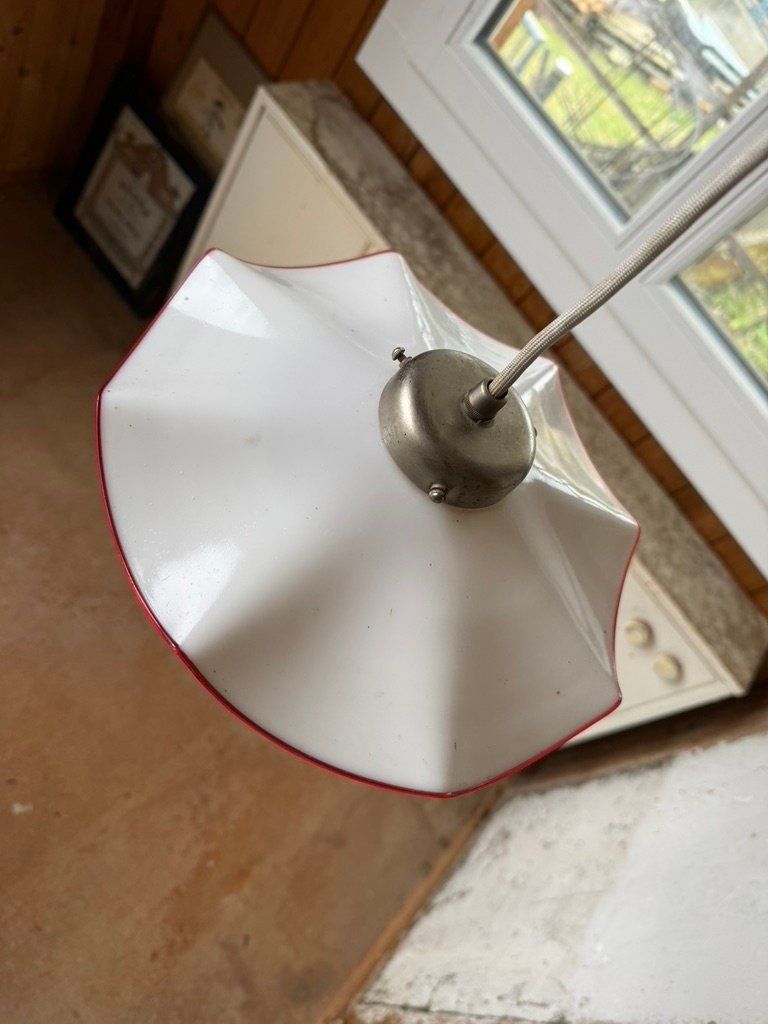 Kronleuchter & Deckenlampen: Vintage Zugpendelleuchte mit Höhenverstellung – Gebraucht aus Agriswil von Windcheetah 2