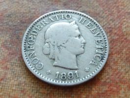 5 Rp. 1891