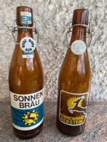 Alte Sonnenbräu Bierflasche Rebstein - verschiedene Jahre