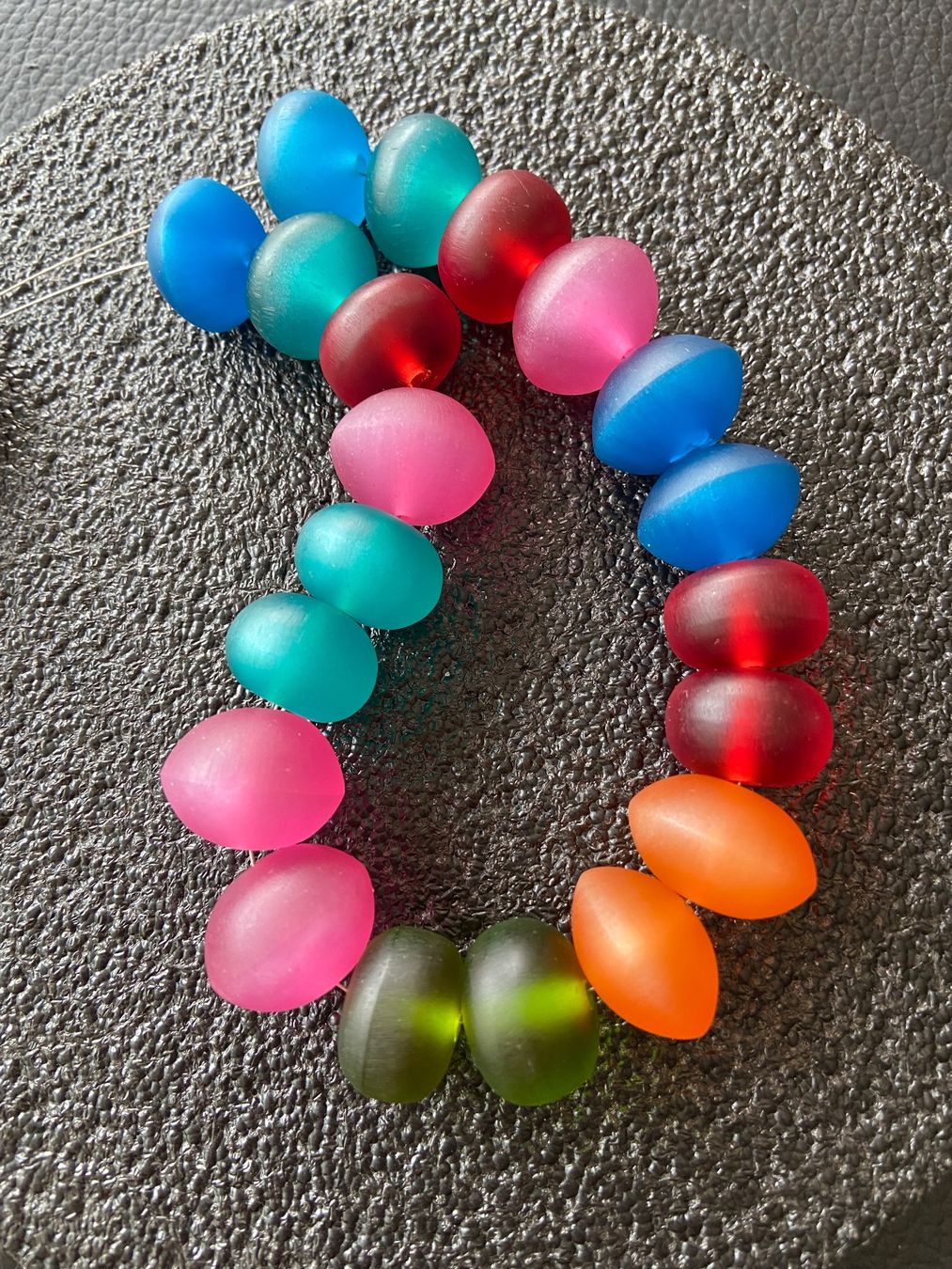 Perle (finte): Perlenmix*Strang * – Nuovo (secondo la descrizione) da Zuerich venduto da Perlen-Decor