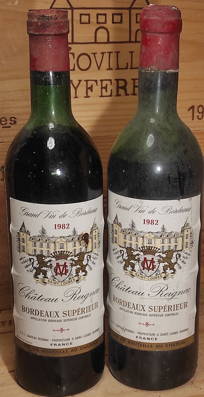 Wein: 2 x 1982 Chateau Reignac – Gebraucht aus Büsserach von Vintage-vins