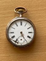 Alte Taschenuhr Silber 800 defekt