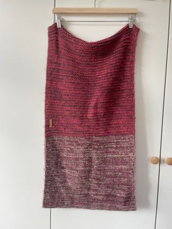 BARTS Strick-Loop rosa-braun meliert