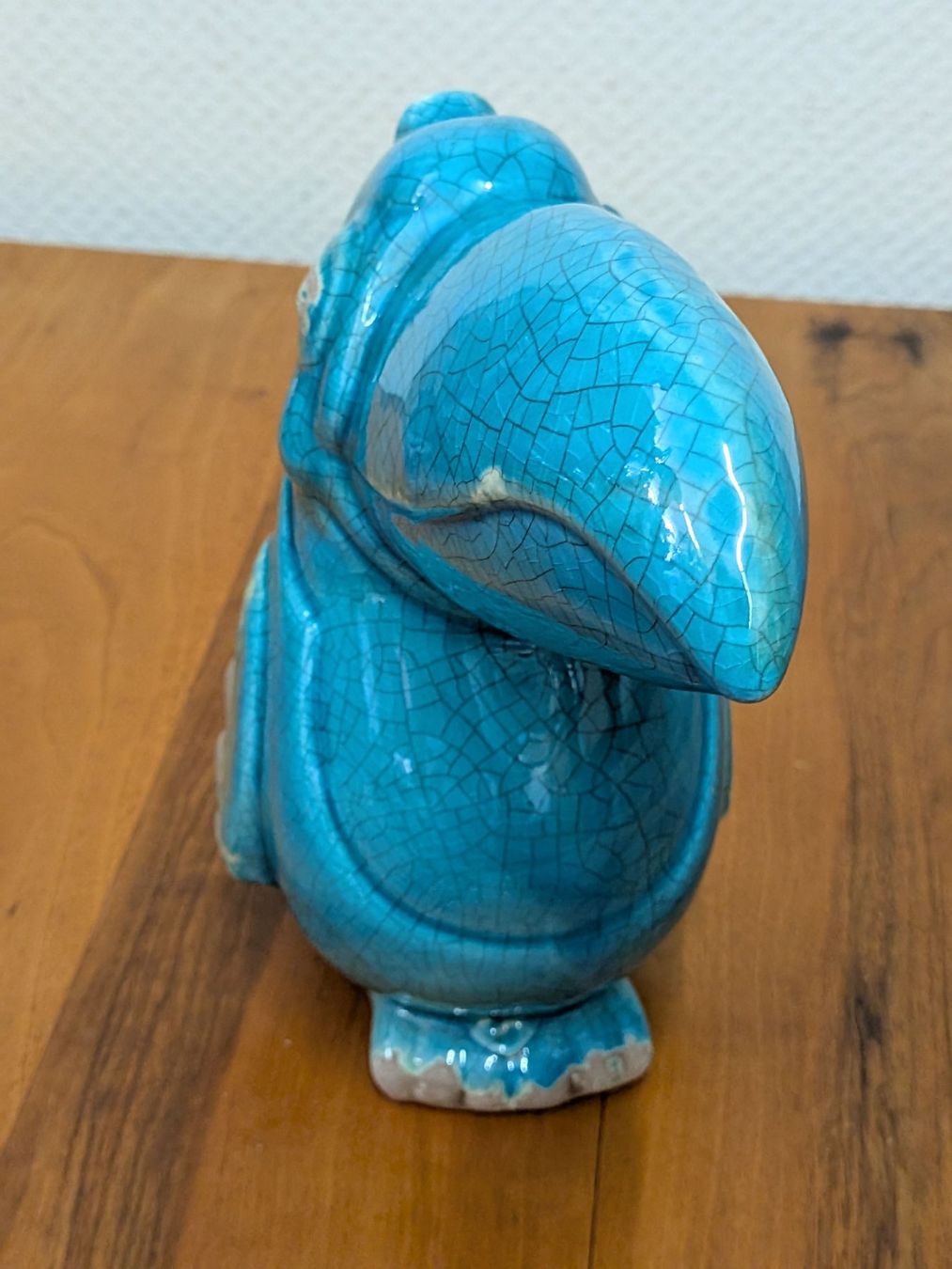 Statuette: Keramik Vogel türkisblau – Usato da Emmen venduto da magelan 6