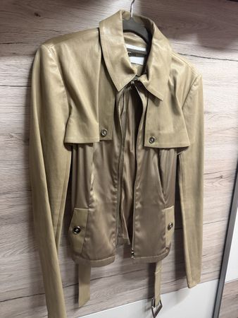 Jitrois Lederjacke Damen beige