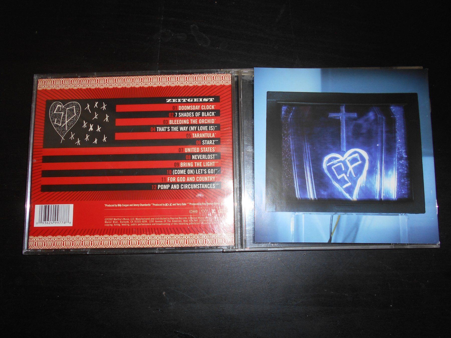CD: Smashing Pumpkins – Zeitgeist / 2007 – Usato da Aarberg venduto da witchhunter01 1