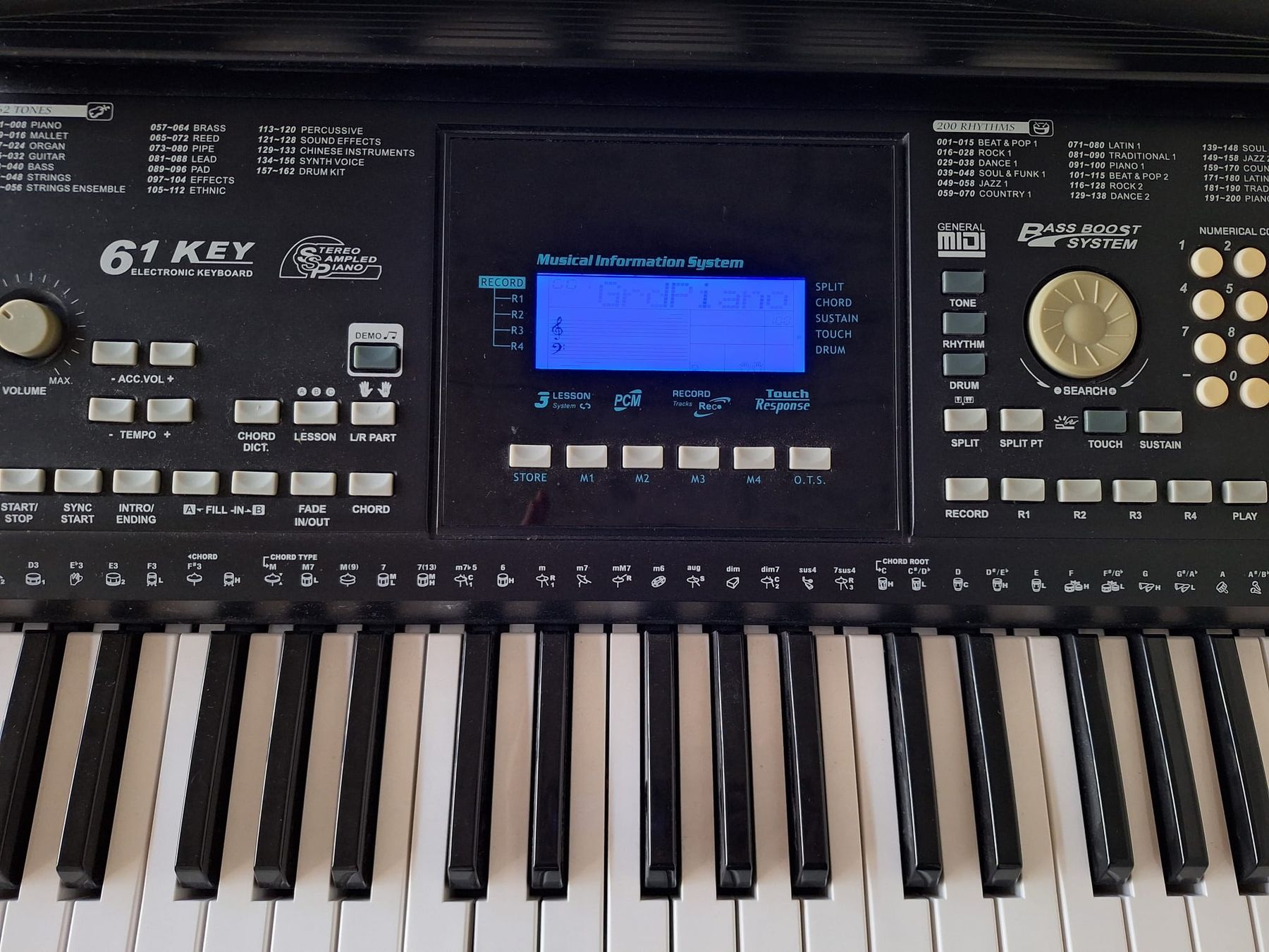 C.Giant Strumenti musicali: Keyboard inkl. Ständer – Usato da Bern venduto da vonBarbara 1