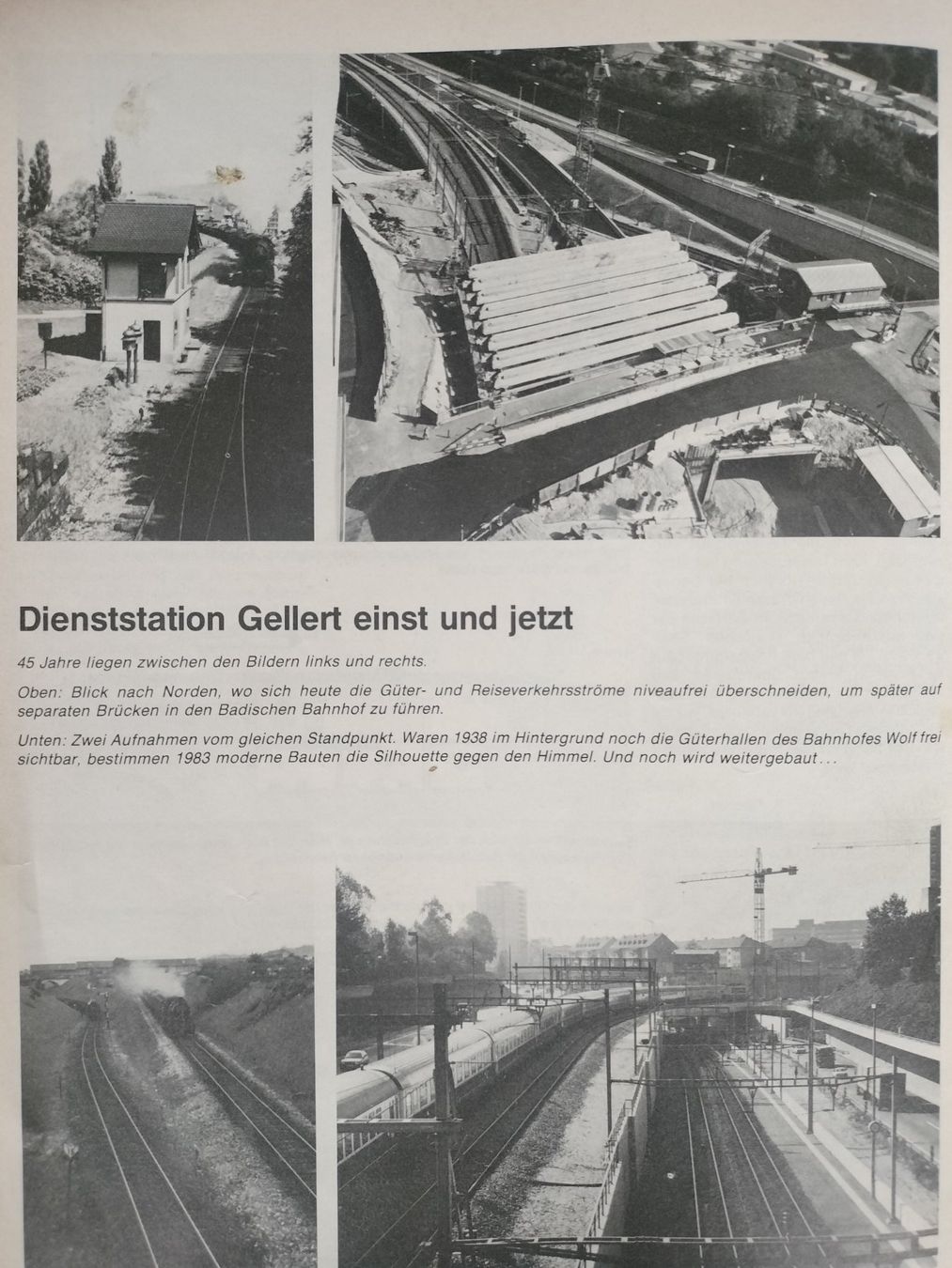 Riviste & Magazine: SBB CFF FFS Nachrichtenblatt von 1983 – Usato da Schwanden Sigrisw venduto da pho_2mc9 9