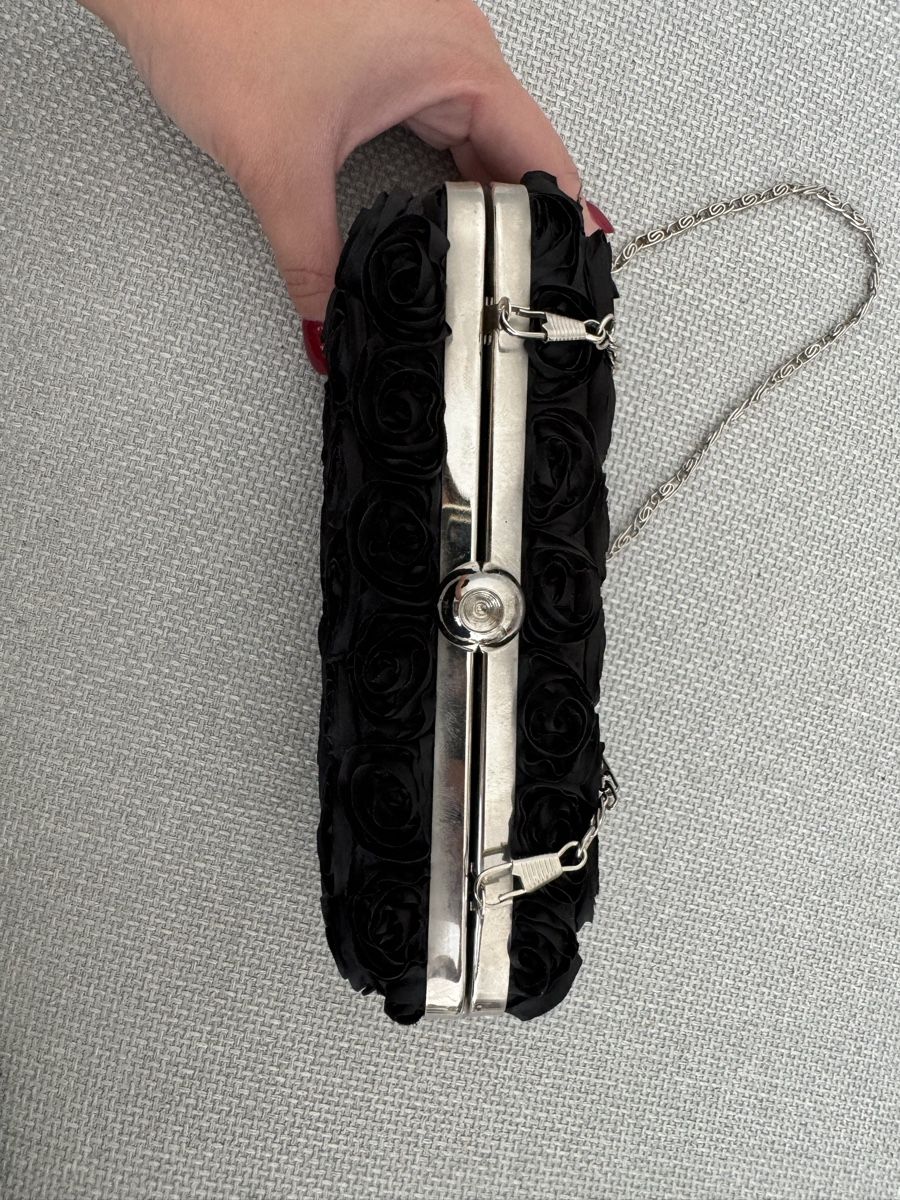 Borse da donna: Pochette de soirée noire – Usato da Granges VS venduto da rvn 3