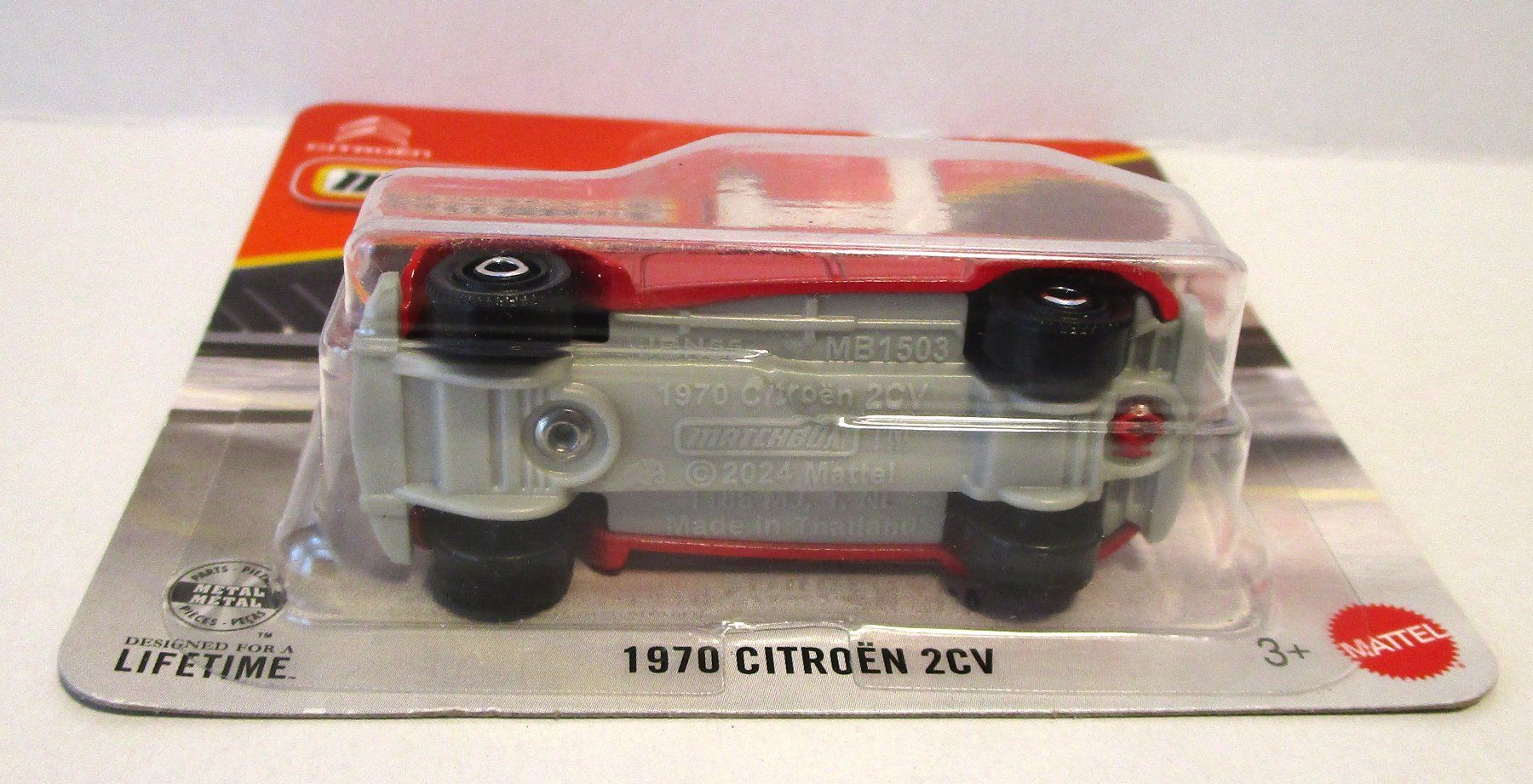 Citroën Modellini d'auto: MATCHBOX 1970 CITROËN 2CV - JHP13 – Nuovo e nell'imballaggio originale da Chêne-Bourg venduto da breno56 2