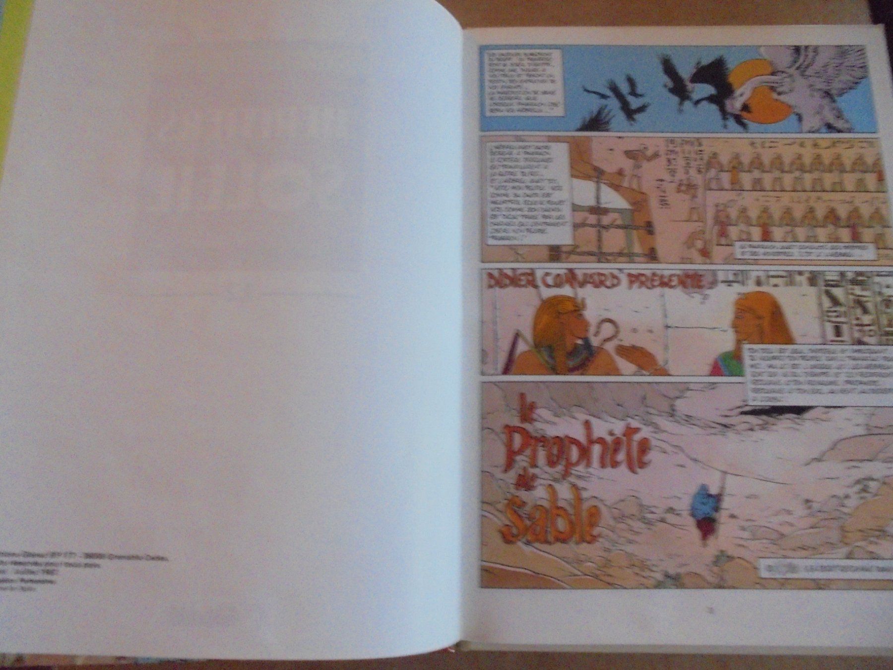Fumetti: Les Héritiers du Soleil " Le prophète de sable " Glénat E.O – Usato da Crissier venduto da Promopost 2