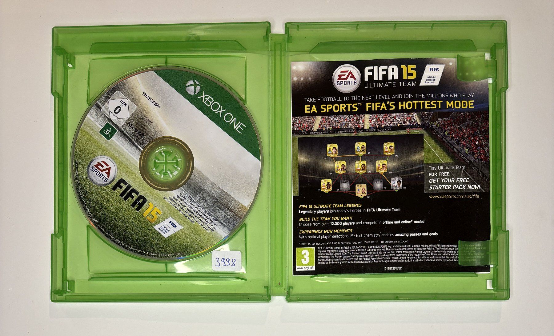 Giochi: XBOX One - FIFA 15 – Usato da Allschwil venduto da Bullach 1