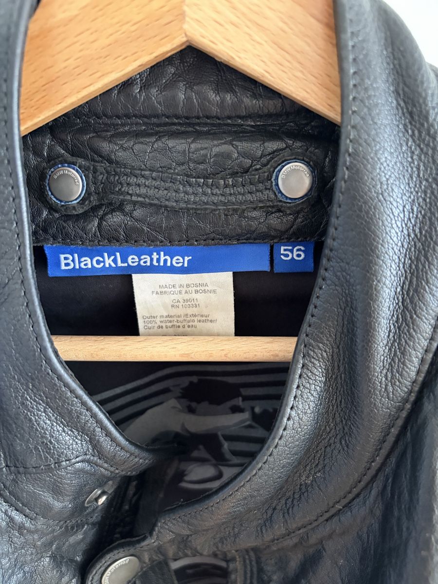 BMW Jacken: BMW Black Leather Motorradjacke 56 – Gebraucht aus Greifensee von daniel1982 2