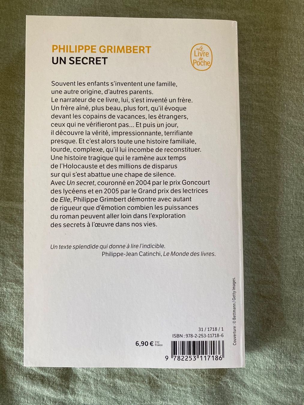 Bücher: Un Secret von Philippe Grimbert – Neu (gemäss Beschreibung) aus Steffisburg von mei_t2yt 1
