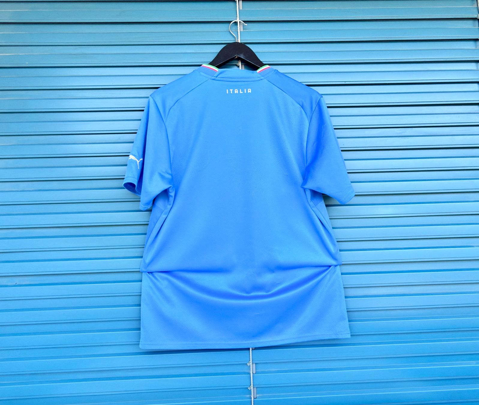 Puma Canottiere & Pantaloni: Maillot Italie Puma Bleu – Usato da Thônex venduto da Suisse.Shopping 1