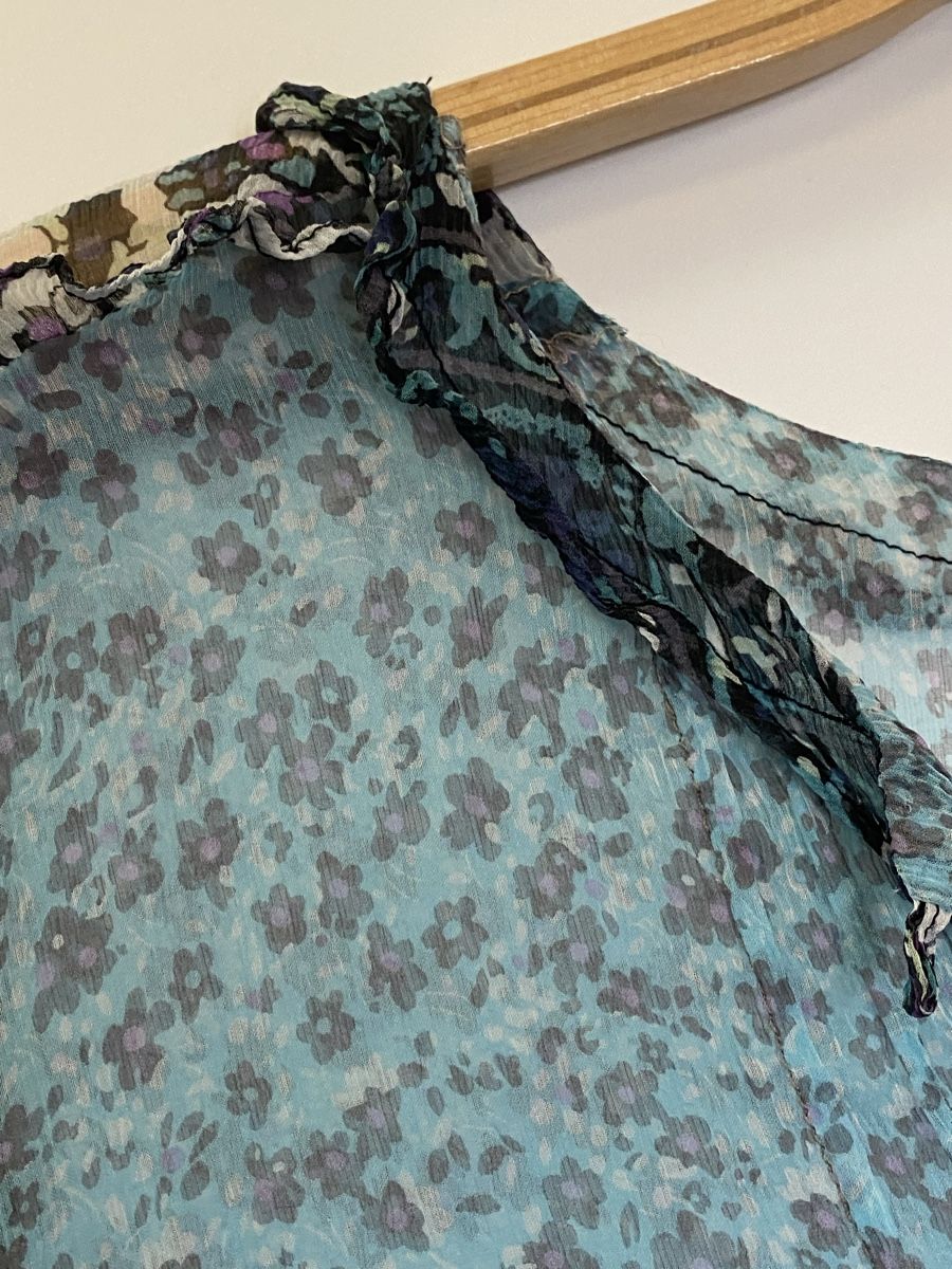 Nile Camicette: Nile Seidenbluse hellblau S mit Top neu! – Nuovo (secondo la descrizione) da Büron venduto da Coerner 2
