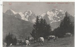 Mürren - Karte ungelaufen