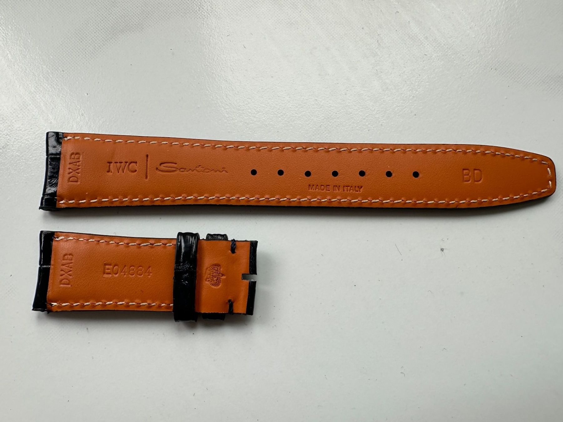 IWC Montres: IWC Krokodillederband SANTONI – Neuf avec emballage d'origine à Neunkirch par  3