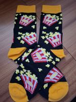 Popcorn Socken, Grösse 39-42,  Neu!🍿🎬 