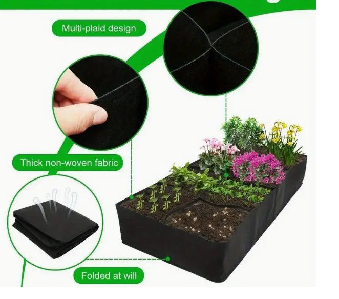 Box contenitori: Große Garten Pflanzenbeet mit 4x Pflanztaschen – Nuovo e nell'imballaggio originale da Amriswil venduto da Ravinvida 4