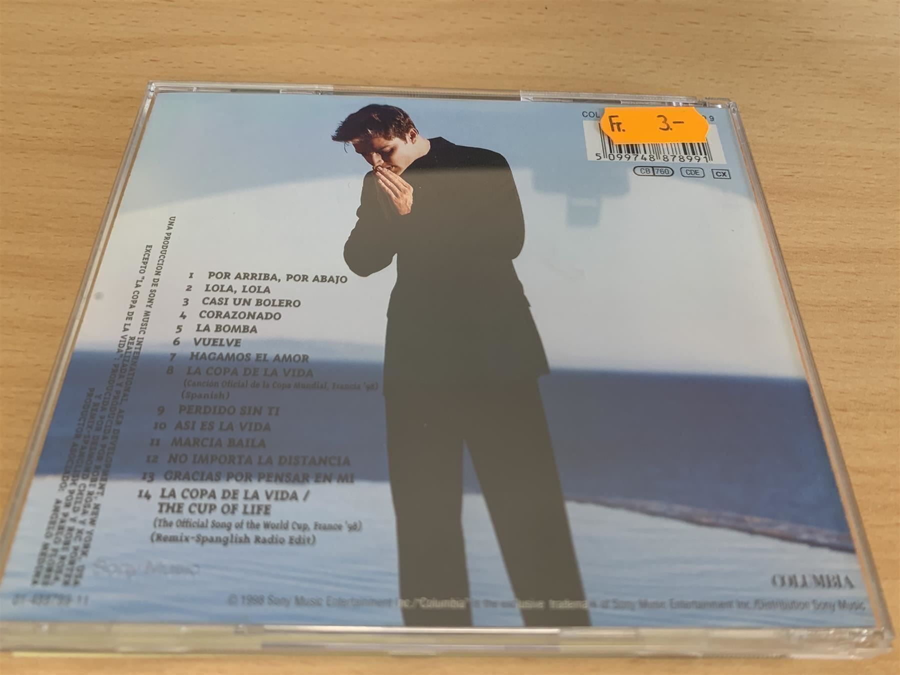 CDs: Ricky Martin – Vuelve – Gebraucht aus Rikon im Tösstal von Alpenmutz 1