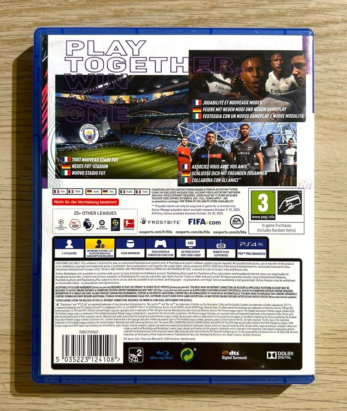 Sony Spiele: FIFA 21 PS4 – Gebraucht aus St. Gallen von Alpine.Arcade 1
